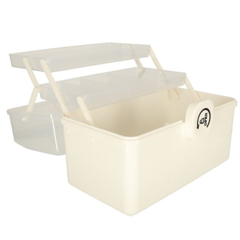 Organizer na leki pojemnik pudełko kasetka apteczka duży XXL na zamek skrzynka 34x19x22,5cm