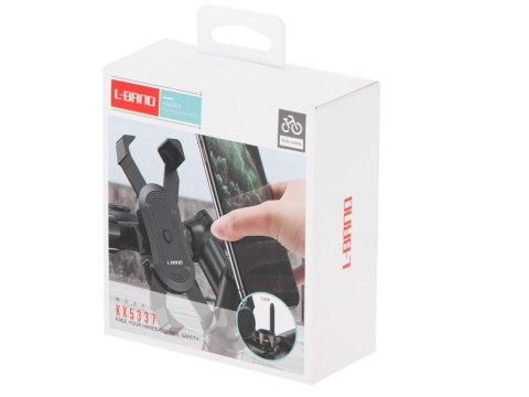 Uchwyt rowerowy na telefon do roweru motocyklowy hulajnogi wózka C51 solidny mocny