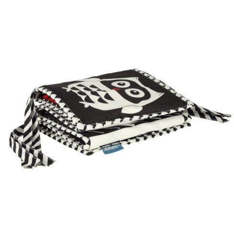 Ochraniacz do łóżeczka mata sensoryczna książeczka książka kontrastowa miękka