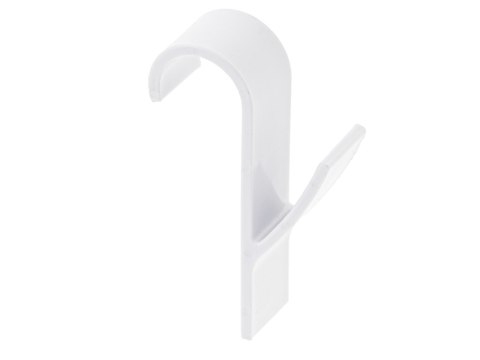 Wieszak haczyk na grzejnik kaloryfer łazienkowy biały