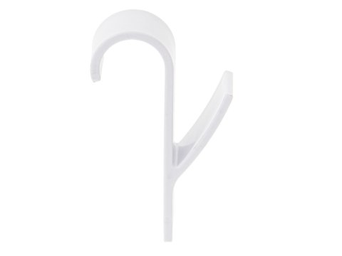 Wieszak haczyk na grzejnik kaloryfer łazienkowy biały