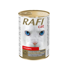 RAFI CAT Dolina Noteci Karma mokra dla kota Wołowina 415g