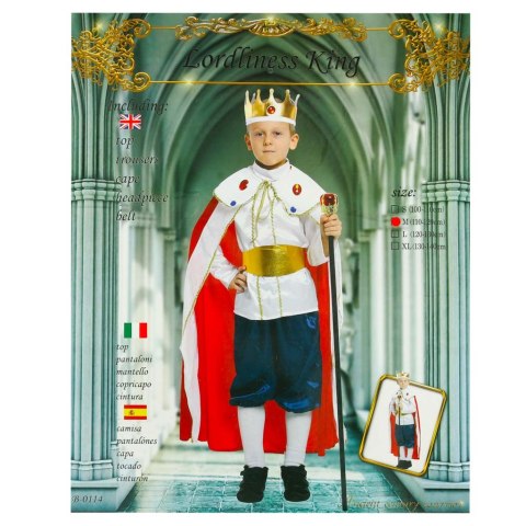 Kostium strój karnawałowy król M