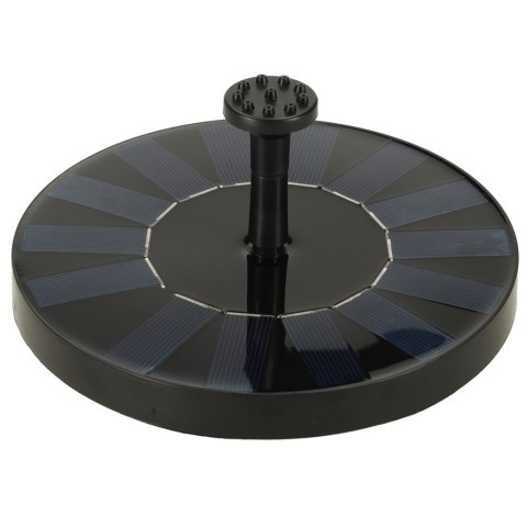 Fontanna solarna LUARO do oczka wodnego stawu do ogrodu pompa pływająca ogrodowa 16cm