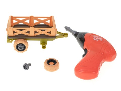 Farma traktor maszyny rolnicze ciągnik do skręcania zwierzęta wkrętarka