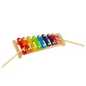 Cymbałki drewniane kolorowe edukacyjne