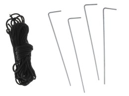 Namiot LUARO samorozkładający na prysznic przebieralnia turystyczna toaleta wc czarne