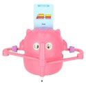 Zabawka interaktywna robot nauka rysowania fiszki kolorowe mazaki różowy