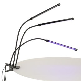 Lampa do roślin LED uprawy wzrostu panel 3 żarówki