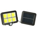 Lampa solarna czujnik ruchu i zmierzchu 120 LED