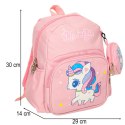 Plecak dla przedszkolaka szkolny dziecięcy jednorożec 30x22x11cm
