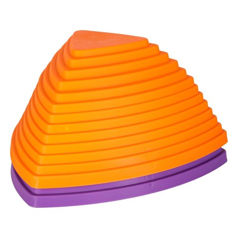 Ścieżka sensoryczna kamienie rzeczne do treningu równowagi podłoga to lawa gra 11 elementów kolorowa