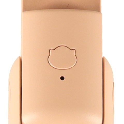 Wiatrak biurkowy wentylator mini ręczny składany wiatraczek przenośny USB różowy