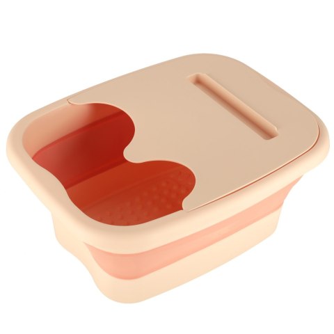 Miska do masażu mycia stóp nóg silikonowa składana wiadro z wypustkami