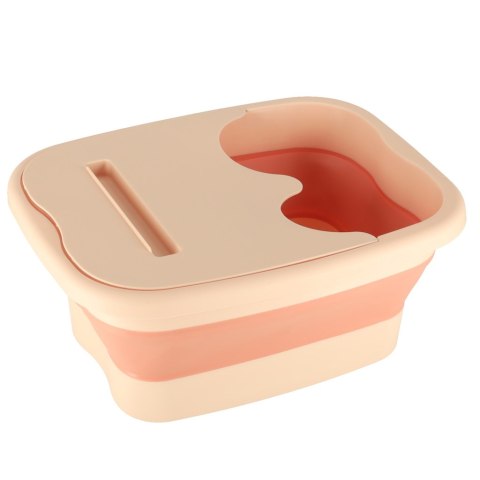 Miska do masażu mycia stóp nóg silikonowa składana wiadro z wypustkami