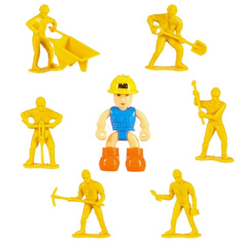 Piasek dla dzieci 1100g zamek pojazdy foremki figurki zestaw kreatywny