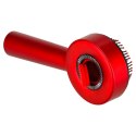 Masażer szczotka do masażu skóry głowy aplikator olejków USB czerwona
