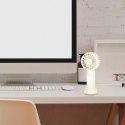 Wiatrak biurkowy wentylator mini ręczny wiatraczek przenośny USB 13,8cm