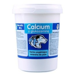 Calcium Preparat witaminowy niebieski z glukozaminą dla psa 400g