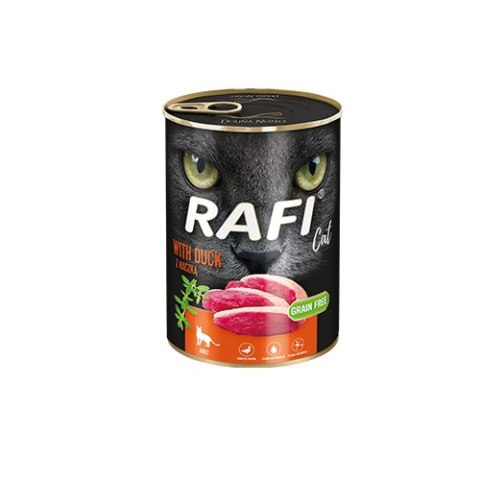 Rafi Cat karma bezzbożowa z kaczką 400 g