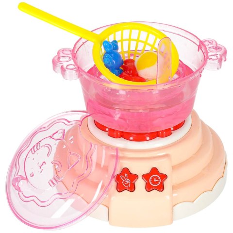 Klej żel kryształowy 3D crystal glue magiczna kuchnia szablony kreatywny zestaw 62 elementy pomarańczowy