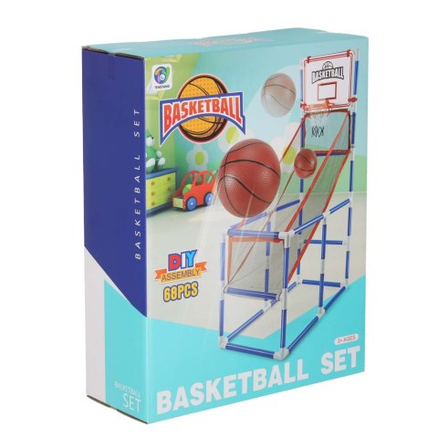 Koszykówka gra zręcznościowa sportowa przenośna basketball 2 piłki pompka