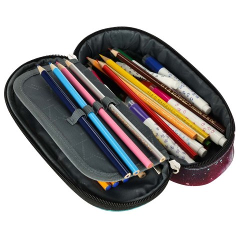 Piórnik szkolny jednokomorowy saszetka St. Right nebula