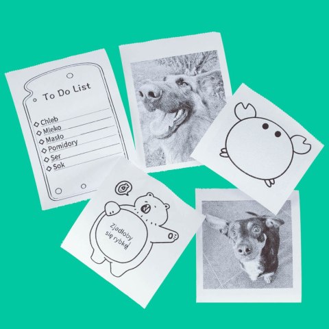 Rolki termiczne papier do drukarki aparatu 5,7cm x 4,5m 5 sztuk