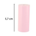 Rolki termiczne papier do drukarki apartu 5,7cm x 3m 3 sztuki kolorowe