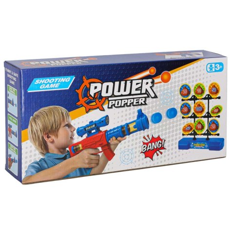 Strzelanie do celu ruchoma tarcza gra zręcznościowa pistolet piłki