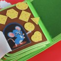 Książeczka sensoryczna edukacyjna manipulacyjna farma