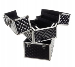 Kuferek na kosmetyki walizka organizer kosmetyczny XXL 3D