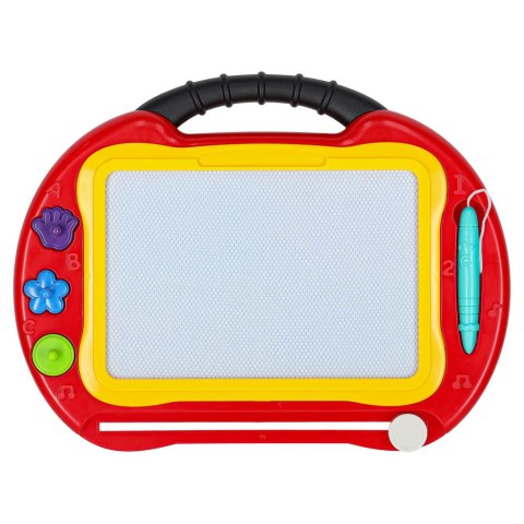 Tablica magnetyczna edukacyjna znikopis stolik do rysowania stempelki