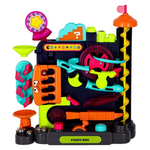 Gra zręcznościowa tor kulkowy z przeszkodami dla kulek