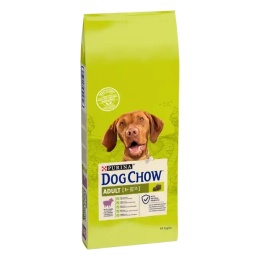 DOG CHOW Adult jagnięcina 14kg