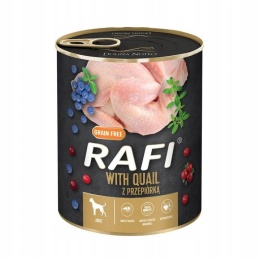 DOLINA NOTECI RAFI MOKRA KARMA DLA PSA Z PRZEPIÓRKĄ 800G