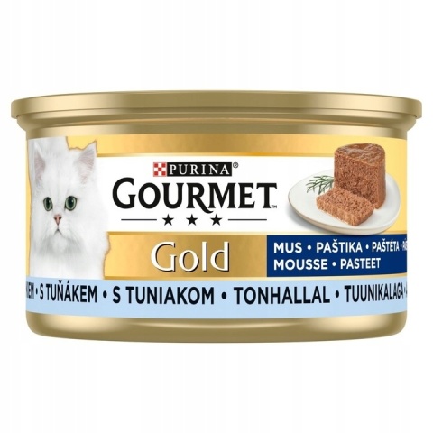GOURMET GOLD MUS Z TUŃCZYKIEM KARMA DLA KOTA 85g