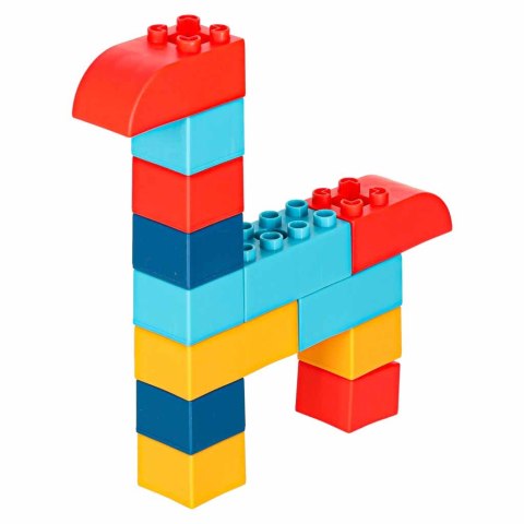 Klocki konstrukcyjne do budowania ruchome z silnikiem 116 elementów