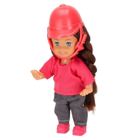 Lalka z konikiem kucykiem dziewczynka zestaw 5 elementów