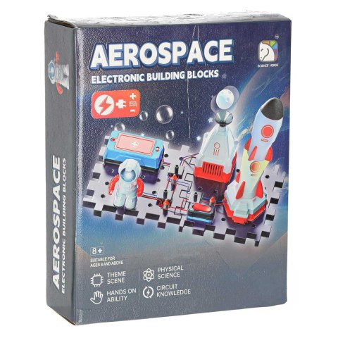 Mały elektronik elektryk zestaw edukacyjny stacja kosmiczna