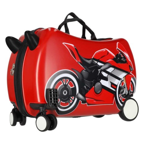 Walizka podróżna dla dzieci na kółkach bagaż podręczny motor