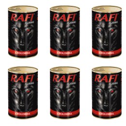 Rafi Classic z wołowiną puszka 6x1240 g