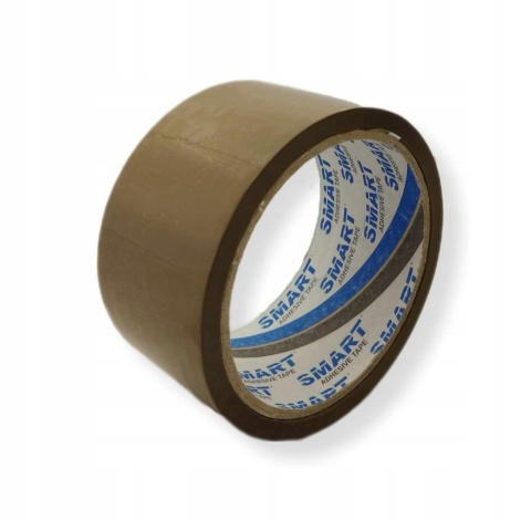 Taśma klejąca pakowa akrylowa brązowa 48MM/45M (50y) SMART