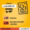 Pedigree Mokra Karma Dla Dorosłych Psów W Galaretce (Z Wołowiną, Z Drobiem) 4x100g
