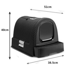 Curver Toaleta Dla Kota Grafitowo-Szara