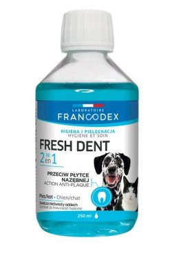 Zolux Francodex Fresh Dent Płyn Do Higieny Jamy Ustnej Dla Psów I Kotów 250ml