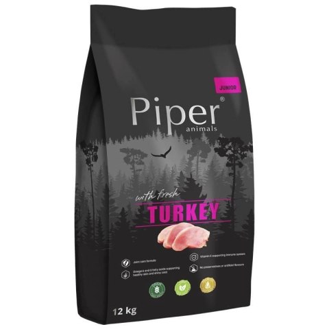 Dolina Noteci Piper Animals Junior Z Indykiem 12kg