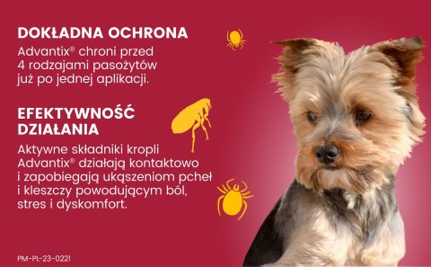 Bayer Advantix Krople Na Kleszcze I Pchły 0,4ml