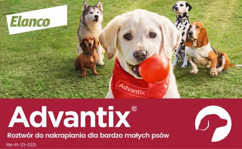 Bayer Advantix Krople Na Kleszcze I Pchły 4x0,4ml