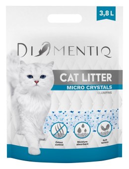 DIAMENTIQ Micro Crystals - żwirek zbrylający - 3,8 l